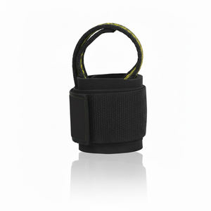 สายรัดข้อมือพยุงออกกำลังกาย,สายรัดยกผ้าฝ้ายแบบกำหนดได้เองสำหรับงานหนักโลโก้แบบพรีเมี่ยม - Product Image 5