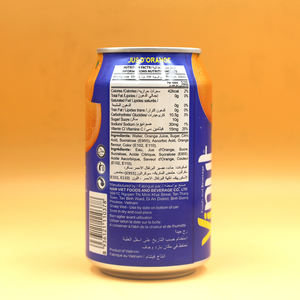 Jugos de frutas mixtas OEM ODM fabricante de bebidas de etiqueta privada formulación personalizada FÁBRICA DE Vietnam 330ml lata de aluminio 24 por caja - Product Image 1