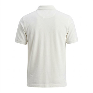 High Quality Wholesale Men's Short Sleeve <b>White</b> <b>Polo</b> Shirt – Custom Logo Premium Cotton Pique Knitted Blank <b>Golf</b> <b>Polo</b> Shirt OEM - Product Image 6