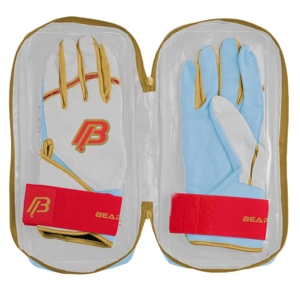 Nuevos Guantes de Bateo de Cuero Personalizables de Alta Calidad, Superligeros, Antideslizantes, Transpirables, con Cierre de Gancho y Bucle para Sóftbol y Béisbol - Product Image 3