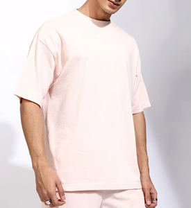 Conjunto de Dos Piezas Personalizado de Alta Calidad, Camiseta y Pantalones Cortos, Traje Deportivo de Verano, Informal, Transpirable, de Algodón, para Hombre - Product Image 3