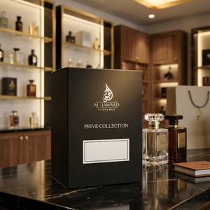 กล่องลิ้นชักกระดาษแข็งสีดำทองหรูหราแบบกำหนดเอง |   บรรจุภัณฑ์ของขวัญน้ำมันหอมระเหยและน้ำหอมระดับพรีเมียม พร้อมพิมพ์โลโก้ตามสั่ง - Product Image 1