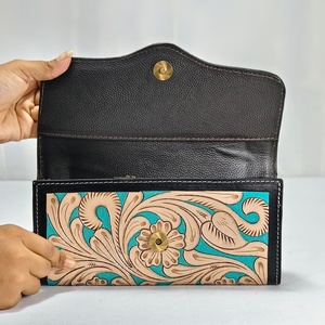 Carteras de Cuero Genuino de Primera Calidad para Mujer, Estilo Vintage, Impermeables, Antirrobo, Multifuncionales para Uso Diario - Product Image 4