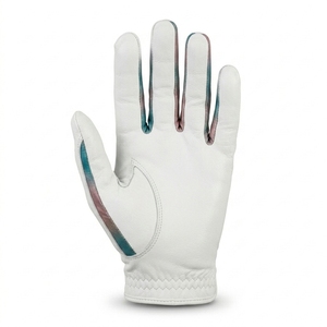 Gant de golf en cuir Cabretta personnalisé, main gauche, fentes pour les doigts, cuir de qualité supérieure, fabricant direct OEM ODM - Product Image 4