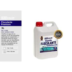 Floculant liquide premium 5L pour le nettoyage des piscines, outil et accessoire essentiels - Product Image 1