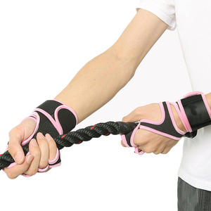 Exercise Non Slip <b>Weight</b> Lifting Fitness Gloves Training Fitness for Men Women Black Pink Gym Accessories Adjustable Gloves - Product Image 4