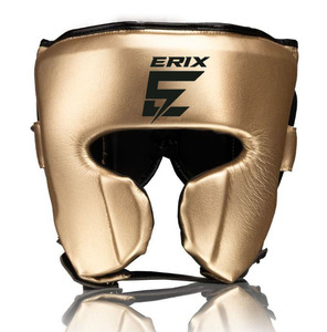 Casque de boxe de haute qualité, sur mesure, en cuir, pour la protection en boxe, kickboxing et muay thai. - Product Image 4