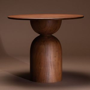 Table d'appoint en bois moderne au design minimaliste pour appartements urbains, décoration intérieure élégante pour la maison - Product Image 2
