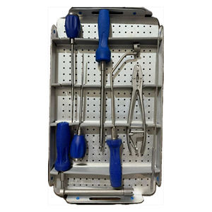 Surginexa – Kit d'instruments chirurgicaux orthopédiques de haute qualité certifié CE Classe I pour la fixation osseuse et la chirurgie traumatique, avec plateau - Product Image 3