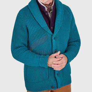 Cardigan en tricot pour homme, manches longues, boutonné, doux, chaud, décontracté, pour le travail ou le bureau, vêtements décontractés pour homme - Product Image 6