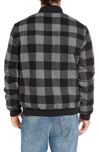 Winter <b>Men's</b> Casual <b>Long</b>-sleeved <b>Jackets</b> for Young <b>Men</b> with Wrist Embroidery Stand Collar Zipper Closure OEM Service Front Logo - Product Image 3