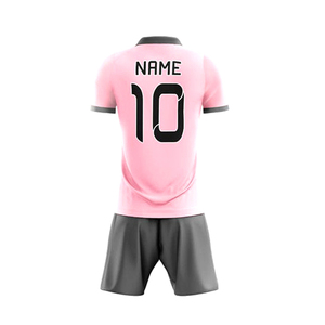 Maillots de football antibactériens à manches courtes, durables, en vente. Maillot de football 100% polyester, léger et respirant en mesh. - Product Image 3