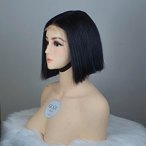 Human Hair bob Cut <b>Wig</b> Lace Frontal With Baby Hair Straight Human Hair <b>Wigs</b> <b>Short</b> bob - Product Image 3