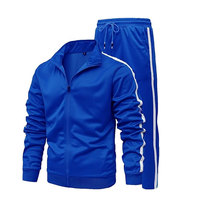 Survêtement décontracté pour homme, hiver, écologique, respirant, grande taille, uni, simple, col montant, à capuche, léger, séchage rapide