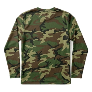 เสื้อยืดแขนยาวลายพรางสำหรับผู้ชาย ขายส่ง เสื้อยืดแขนยาวลายพรางสำหรับการล่าสัตว์ แห้งเร็ว เหมาะสำหรับกิจกรรมกลางแจ้งในฤดูร้อน - Product Image 3