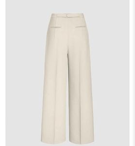 Pantalon large asymétrique à taille ajustée, souvent appelé pantalon à détails boucle, ce design spécifique est très populaire - Product Image 3