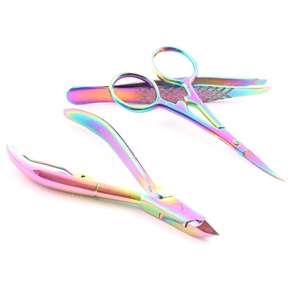 Manicura Pedicura profesional de alta calidad pinza para uñas cortador de cutículas embalaje de diseño personalizado - Product Image 3