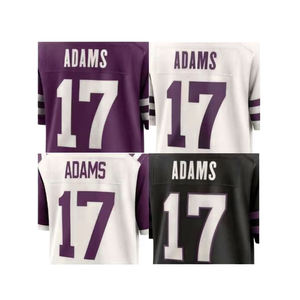 Nouveauté 2026 – Maillots de football américain personnalisés de qualité supérieure pour équipes Adams – Vente en gros # 17 maillots à manches courtes - Product Image 2