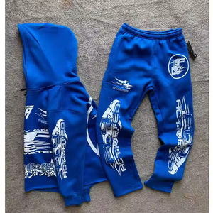 Nouvel Arrivage Survêtement Homme Personnalisé avec Logo Sérigraphié, Style Streetwear, Sweat à Capuche sans Ourlet en Tissu French Terry de Qualité Supérieure - Product Image 1