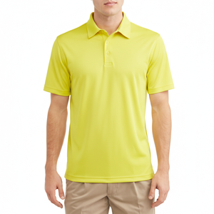 Polo homme de haute qualité 100% coton extensible coupe ajustée respirant manches courtes OEM personnalisation de marque fournisseur d'usine vente en gros - Product Image 2