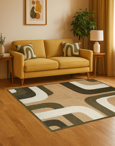 <b>Large</b> Handmade Organic Jute Eco-Friendly Bohemian Geometric Pattern Low Pile Area <b>Rug</b> for Bedroom and <b>Living</b> <b>Room</b> - Product Image 6