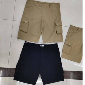 กางเกงขาสั้นกอล์ฟผ้าแคนวาสถักระบายอากาศได้ดี สีพื้น สไตล์ลำลองสำหรับผู้ชาย พร้อมโลโก้แบบกำหนดเอง สไตล์ไฮสตรีท - Product Image 5