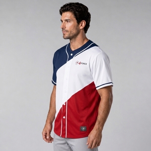 Camiseta de Béisbol Premium, Tejido de Poliéster Transpirable, Absorbe la Humedad, Secado Rápido, Ajuste Atlético, Sublimación Personalizada, Ropa Deportiva para Equipos - Product Image 3