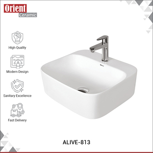 Lavabo Rectangular de un Solo Orificio de la Mejor Calidad, para Instalar sobre la Mesa, con Logotipo Personalizado, para Uso en Hoteles y Hogares - Product Image 2