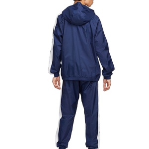 Custom Logo Waterproof Lightweight Polyester Nylon Fit <b>Wind</b> <b>Breaker</b> Men Track Suits Outdoor Nylon Windbreaker Tracksuit Set - Product Image 2