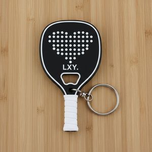Llavero de Goma Personalizable de Primera Calidad para Raquetas de Tenis y Pádel con Logotipo Personalizado, Material Duradero, Tamaño Personalizado, Regalos para Eventos - Product Image 1