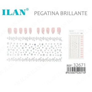 Adesivi con strass ILAN per nail art 32671 Brillant Pegatina - Product Image 1