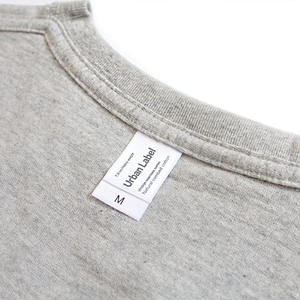 Men's Gray Cotton Crew Neck Short Sleeve Casual <b>T</b>-<b>Shirt</b> Plain Dyed Summer Wear - Product Image 5