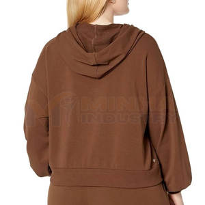 Sudaderas con Capucha Cortas Personalizadas con Logotipo 2026, Precio al por Mayor, Sudaderas con Capucha Cortas Ligeras para Uso Casual - Product Image 2