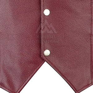 Chaleco de Cuero Suave de Alta Calidad para Hombre, Chaleco de Cuero de Diseño de Alta Calidad Hecho a Medida para Hombre 2026 - Product Image 6