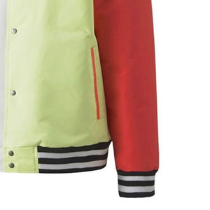 Chaqueta Varsity Unisex de Lana Elástica de Alta Calidad, Chaqueta Bomber Casual para Hombre, Estilo Hip Hop 3D con Detalle de Bordado, Ecológica - Product Image 6