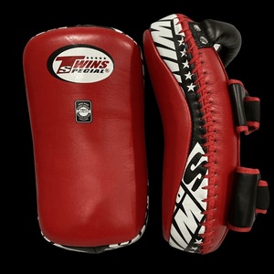 Custom <b>Kick</b> Pads Genuine Leather High Quality Muay Thai Boxing Training Pads Customizable Size & Color Twins <b>Kick</b> <b>Shield</b> - Product Image 2