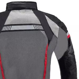 Blouson de moto court professionnel en textile, fabrication OEM, vêtements de moto personnalisés pour la distribution en gros - Product Image 3