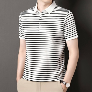 เสื้อโปโลชายลดราคาพิเศษ สกรีนโลโก้ได้ ใส่สบาย ผ้าเจอร์ซีย์ ระบายเหงื่อได้ดี ดีไซน์ล่าสุด - Product Image 2