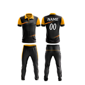 Uniforme de Cricket de Poliéster de Primera Calidad para Entrenamientos de Adultos, Tallas y Colores Personalizables, Conjunto Deportivo Suave y Transpirable - Product Image 2