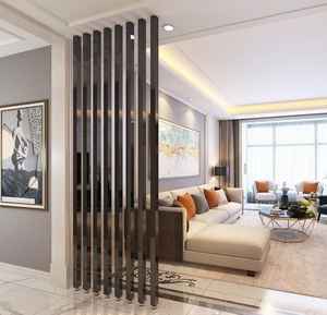 ฉากกั้นห้องนั่งเล่นเหล็กอ่อน ฉากกั้นห้องสไตล์โมเดิร์นสำหรับตกแต่งบ้าน ฉากกั้นห้องนั่งเล่นแบบโมเดิร์น ฉากกั้นห้องแบบโมดูลาร์สำหรับบ้าน - Product Image 3