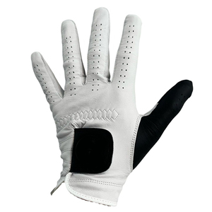 Gants de golf en cuir OEM/ODM de haute qualité, personnalisables, en cuir Cabretta et PU, pour droitiers et gauchers - Product Image 6