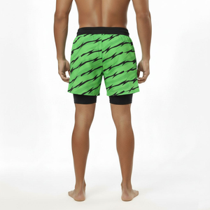 Pantalones Cortos Deportivos Transpirables de Alta Calidad para Hombre, para Gimnasio, Entrenamiento, Atletismo, Correr, Diseño Sólido, para Fitness - Product Image 2