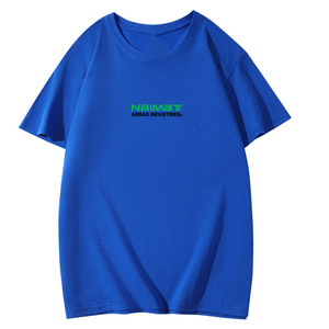 เสื้อยืดลำลองผู้ชายสำหรับฤดูร้อน แขนสั้น พิมพ์ลายแบบกำหนดเองด้วยเทคนิคการถ่ายเทความร้อน เนื้อผ้านุ่ม ระบายอากาศได้ดี - Product Image 2