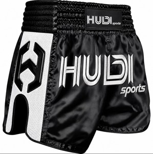 Shorts de Muay Thai personnalisés avec logo pour l'entraînement et la compétition MMA, vêtements d'arts martiaux haute performance - Product Image 1