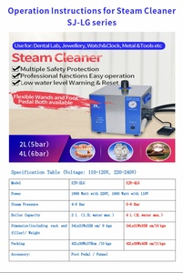 4l Roestvrijstalen Tank Flexibele Toverstokken Voetpedaal 2025 Versie Eco-Modus Plus Low Water Reset 6 Bar Hogedruk Stoomreiniger - Product Image 4