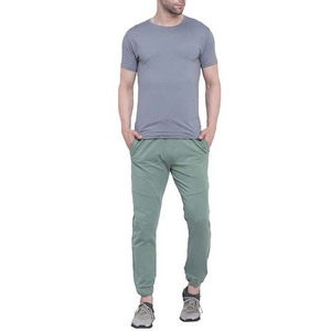Custom Casual Style <b>Men's</b> Eco-Friendly Canvas Acid Wash High Street Stretch <b>Jogger</b> Pants Soft <b>Slim</b> <b>Fit</b> Comfortable <b>for</b> Sale - Product Image 2