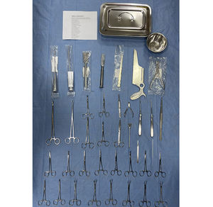 Reusable Manual Laparotomy <b>Tool</b> <b>Set</b> Pet Operation Durable Steel Surgical Instruments <b>Box</b> Sustainable Safe Reliable CE Certified - Product Image 1