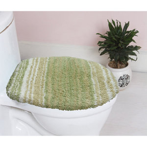 Alfombra de Baño de Microfibra Personalizada, de Lujo, Antideslizante, con Rayas, Impermeable, Ecológica, Lavable a Máquina, con Base de TPR - Product Image 1