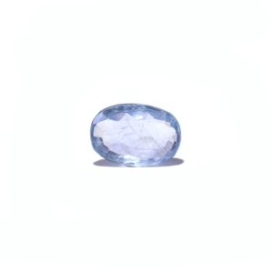 Natural 6.1 Carat Blue Sapphire Loose Gemstone Pear Oval Shape for Fine Jewelry - Product Image 1