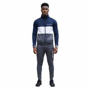 Conjunto Deportivo Hawk Eye para Hombre, Sudadera con Capucha de Forro Polar Delgado de 300g, Pantalón Largo con Botones, Transpirable - Product Image 1